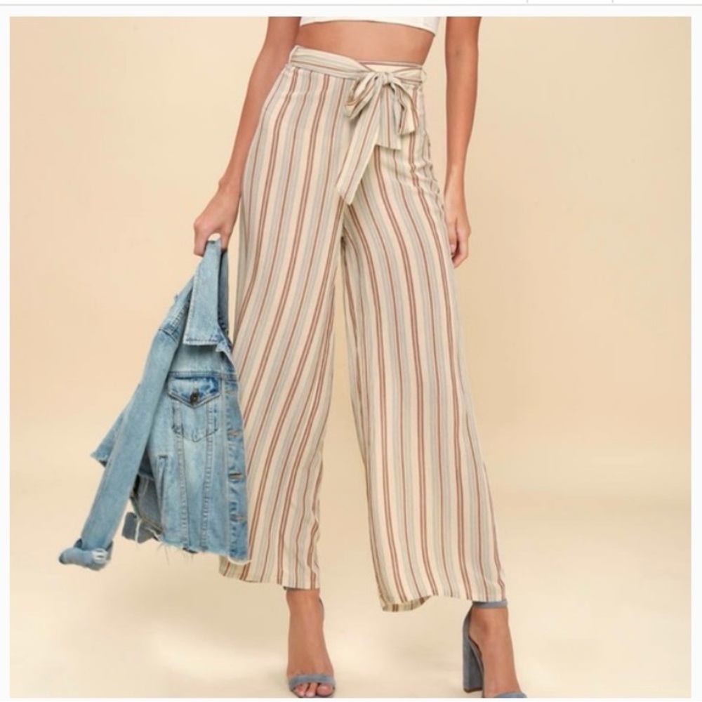 Amuse Society Striped Pants